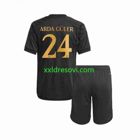 Real Madrid Arda Guler 24 Treći Dječji Nogometni Dres 2023-2024